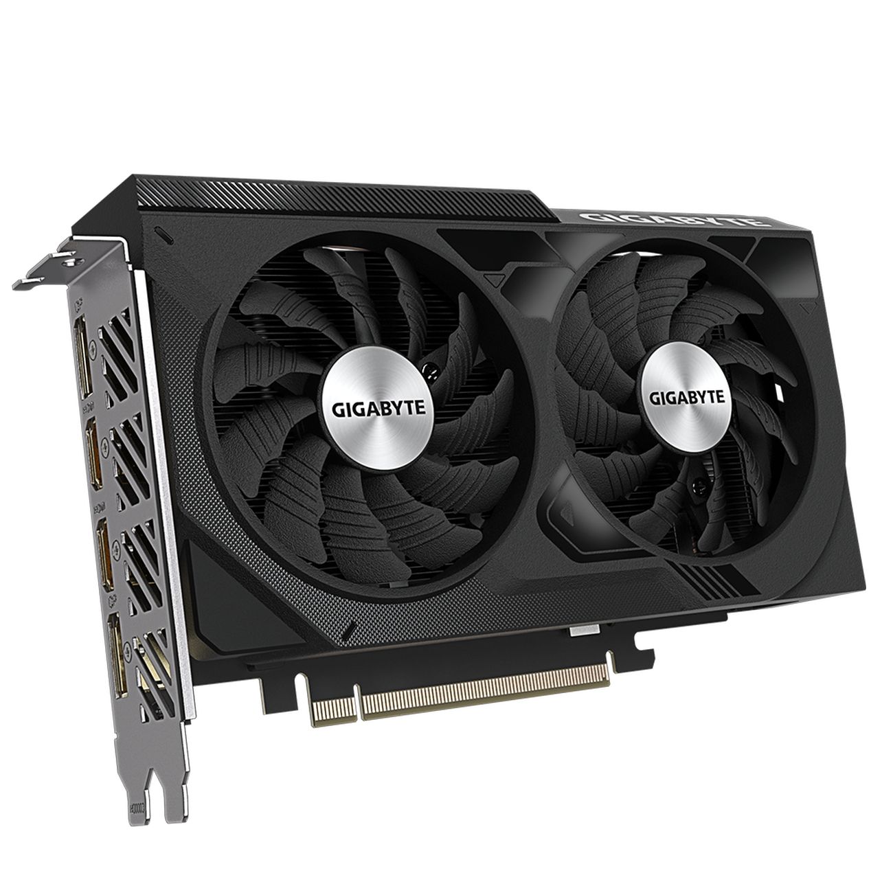 Видеокарта GIGABYTE NVIDIA GeForce RTX 4060 WINDFORCE OC 8GB  (GV-N4060WF2OC-8GD)