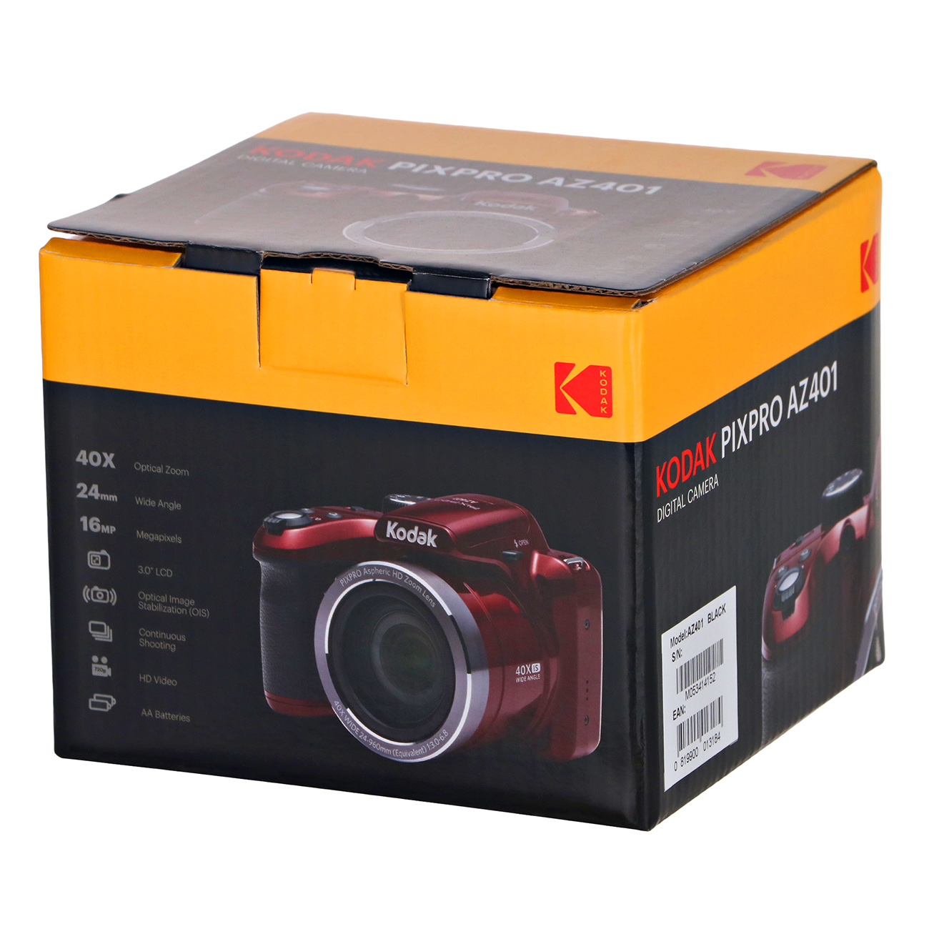 Фотоаппарат компактный Kodak AZ401 Black