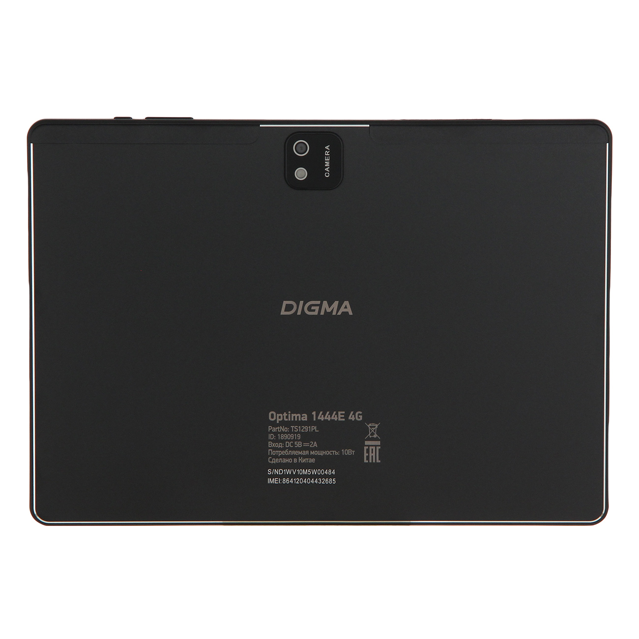 Купить Планшет Digma 1444E 6/128GB LTE Black в каталоге интернет магазина  М.Видео по выгодной цене с доставкой, отзывы, фотографии - Москва