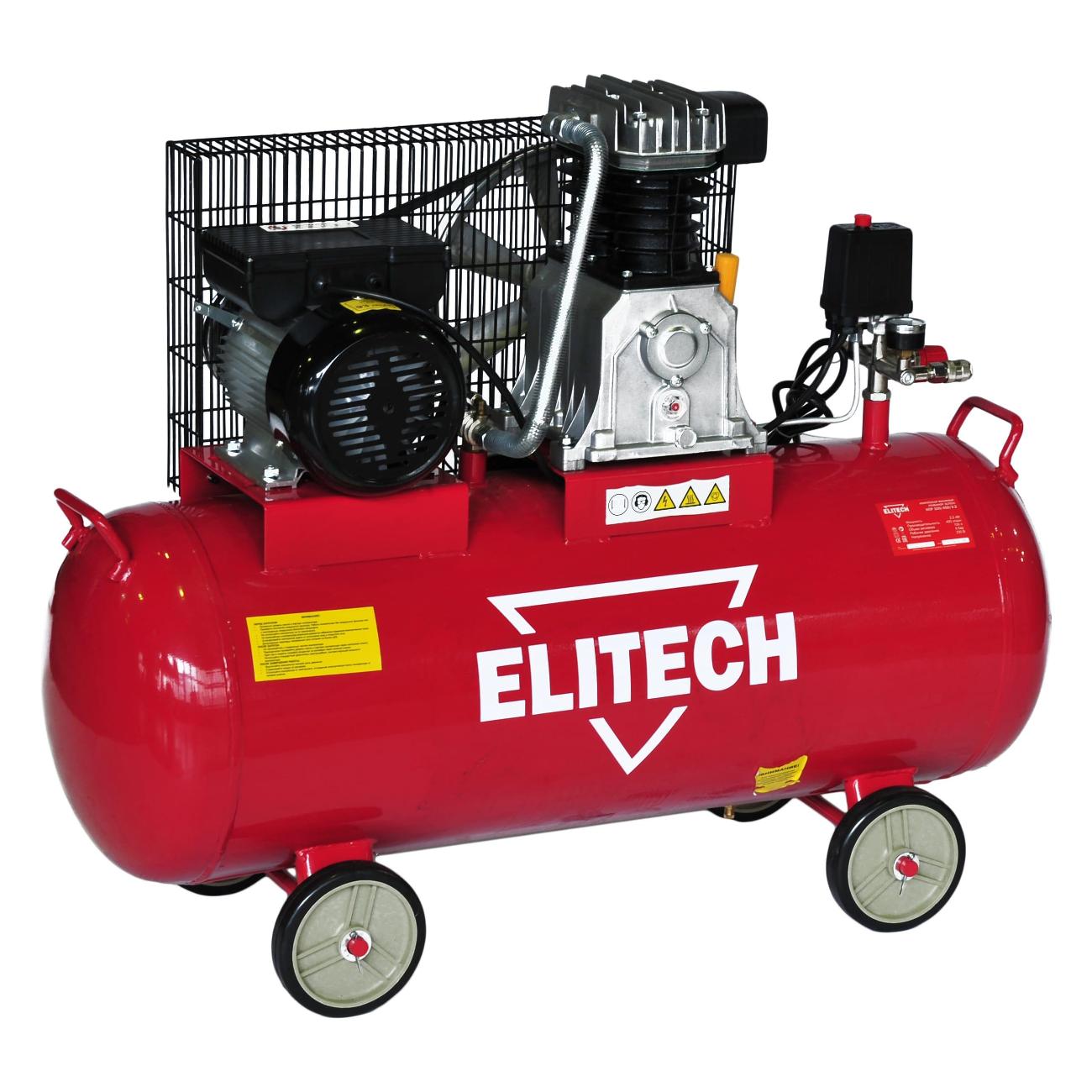 Изображение товара Компрессор Elitech КПР 100/450/2.2 (E0504.002.00)