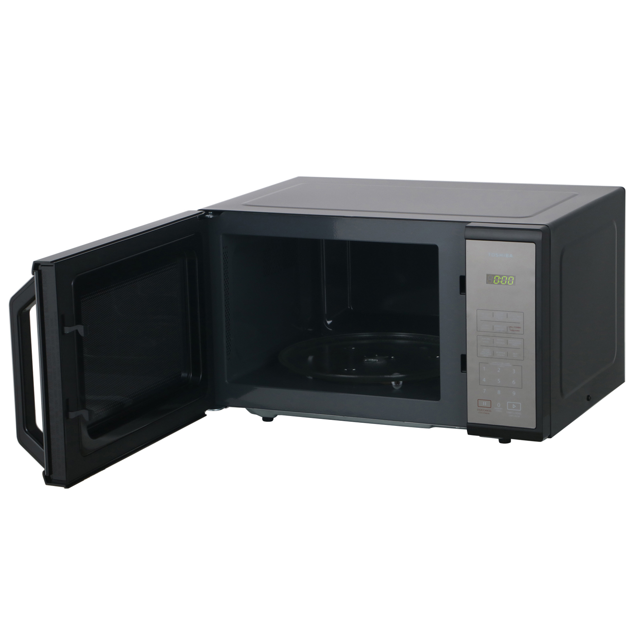 Купить Микроволновая печь с грилем Toshiba MM-EG24P(BM) в каталоге интернет  магазина М.Видео по выгодной цене с доставкой, отзывы, фотографии - Москва