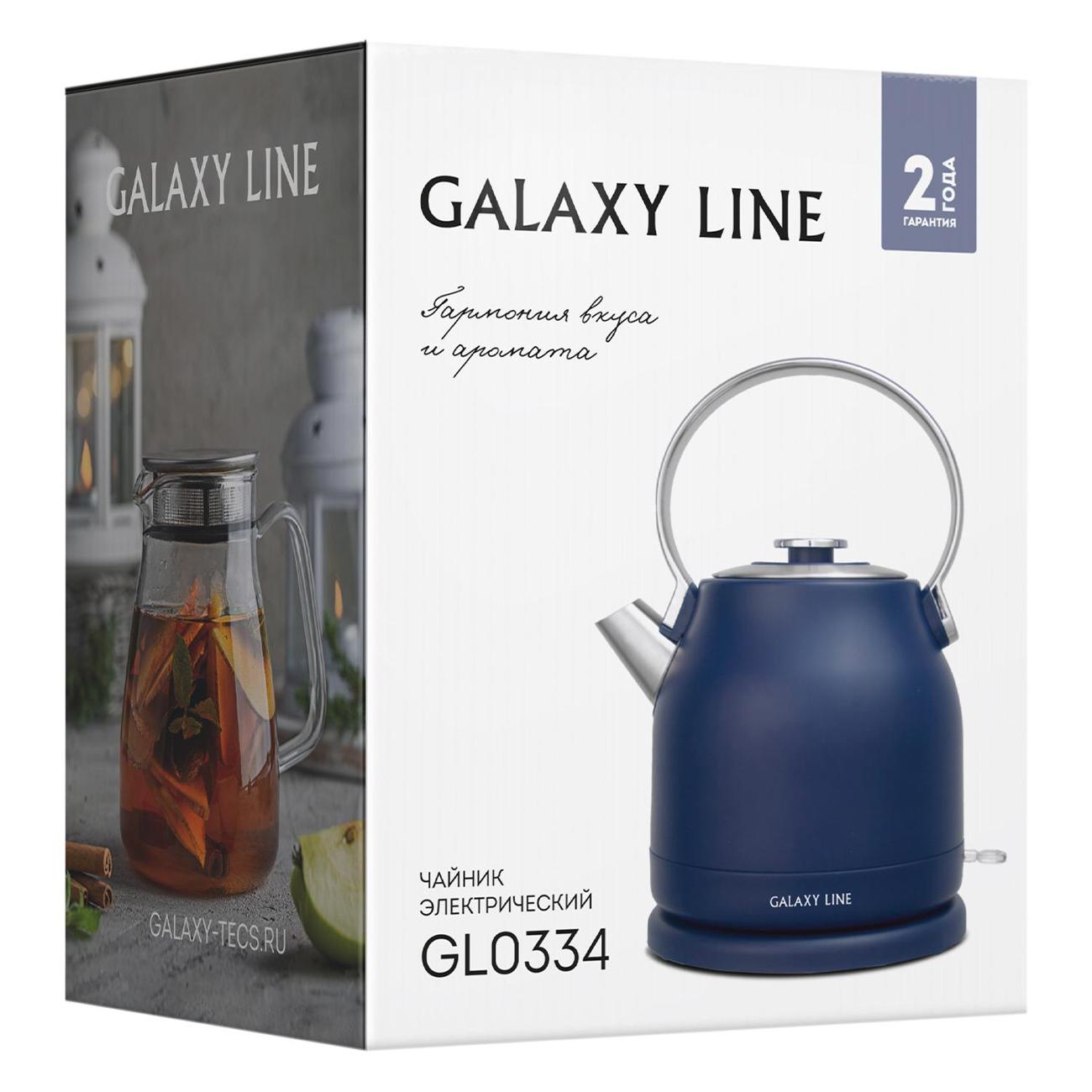 Купить Электрочайник Galaxy LINE GL 0334 в каталоге интернет магазина  М.Видео по выгодной цене с доставкой, отзывы, фотографии - Москва