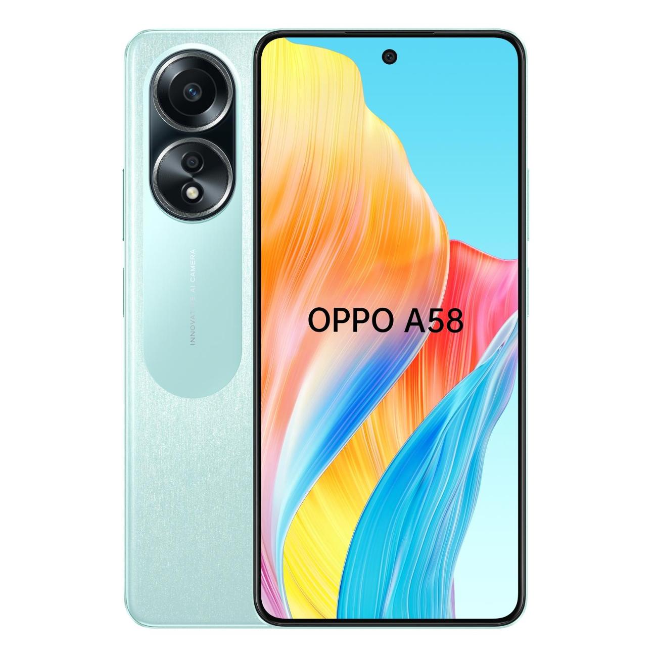 Купить Смартфон OPPO A58 8/128GB светло-зеленый в каталоге интернет  магазина М.Видео по выгодной цене с доставкой, отзывы, фотографии - Москва