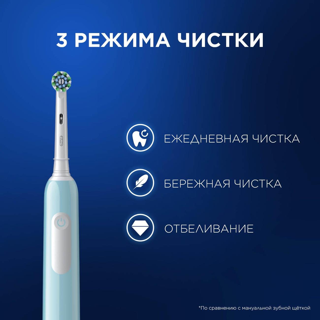 Электрическая зубная щетка Oral-B Pro 1 (500)/D305.513.3