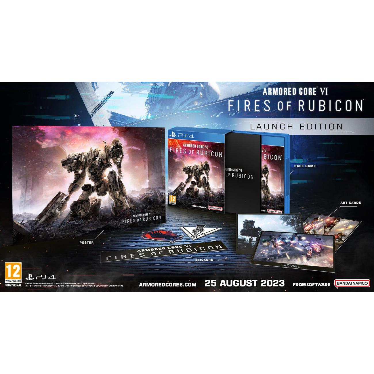 Купить PS4 игра Bandai Namco Armored Core VI: Fires of Rubicon. Launch  Edition в каталоге интернет магазина М.Видео по выгодной цене с доставкой,  отзывы, фотографии - Москва