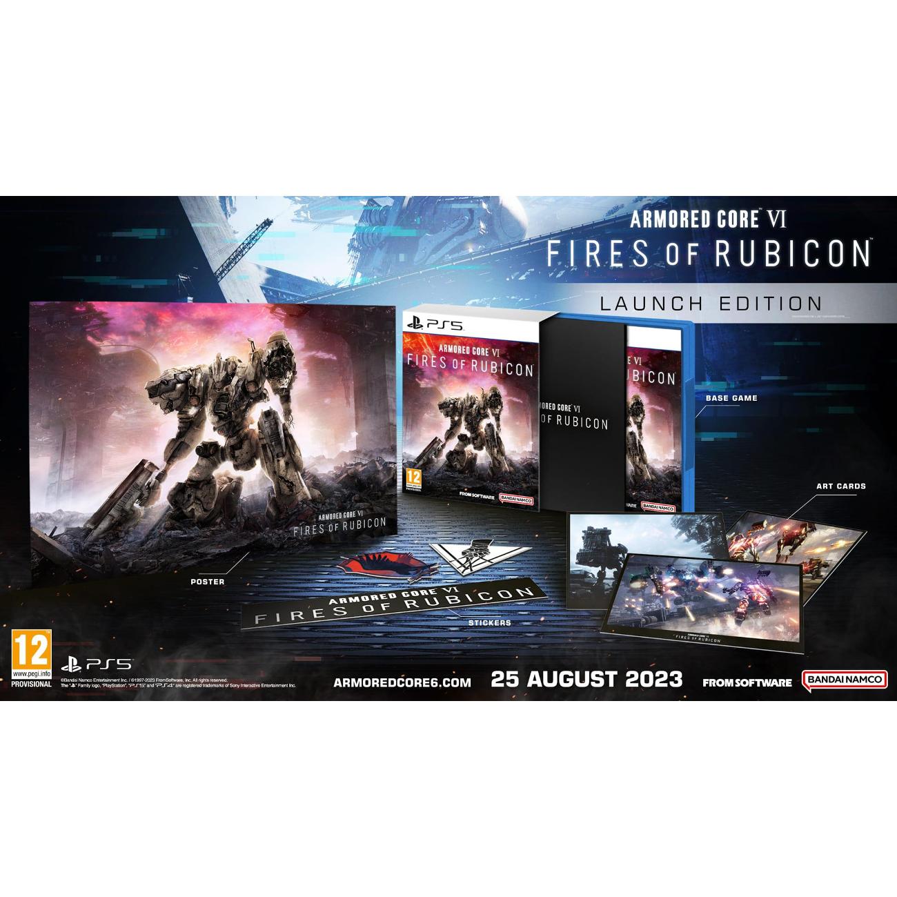 Купить PS5 игра Bandai Namco Armored Core VI: Fires of Rubicon. Launch  Edition в каталоге интернет магазина М.Видео по выгодной цене с доставкой,  отзывы, фотографии - Москва