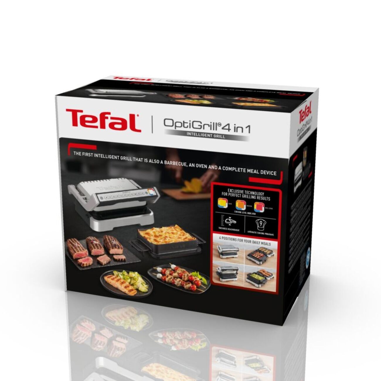 Купить Электрогриль Tefal Optigrill 4 в 1 GC774D30 в каталоге интернет  магазина М.Видео по выгодной цене с доставкой, отзывы, фотографии - Москва