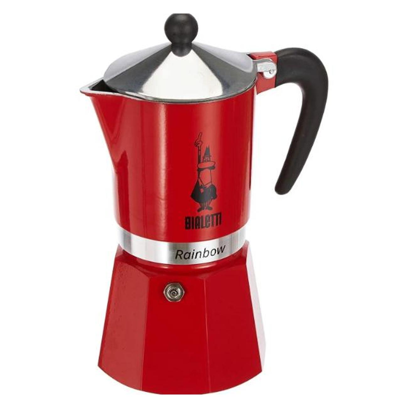Изображение товара Кофеварка гейзерная Bialetti Rainbow Espresso 4963 красная