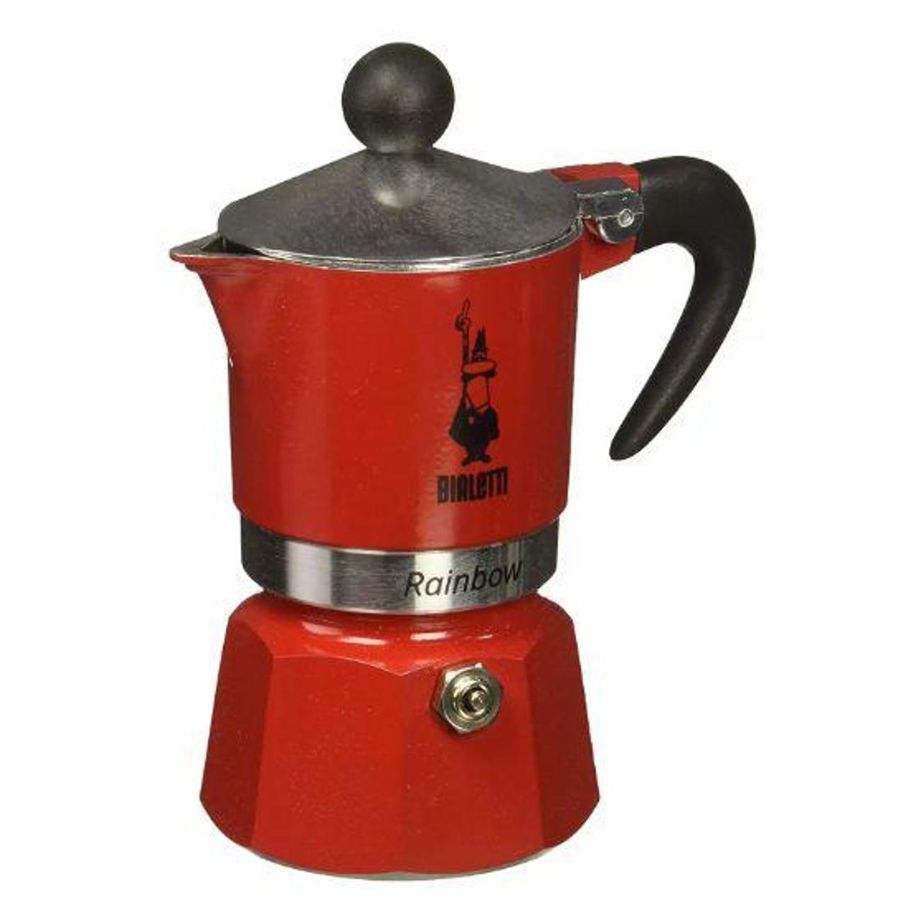 Изображение товара Кофеварка гейзерная Bialetti Rainbow 4962 красная