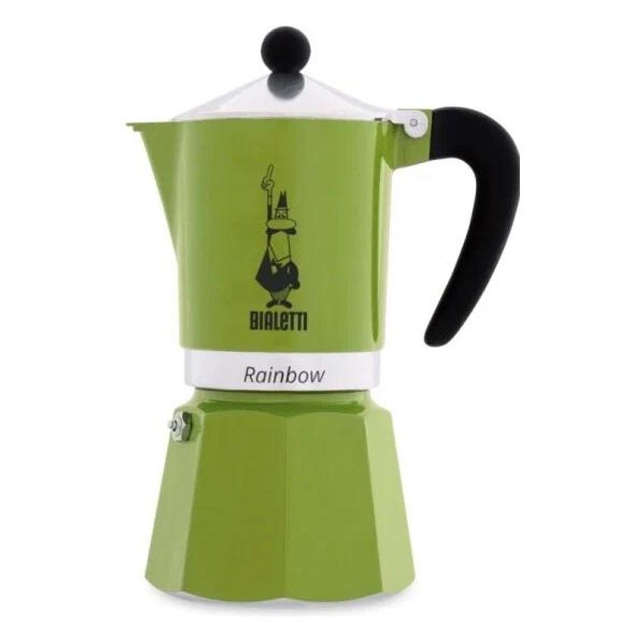 Изображение товара Кофеварка гейзерная Bialetti Rainbow 4973 зеленая