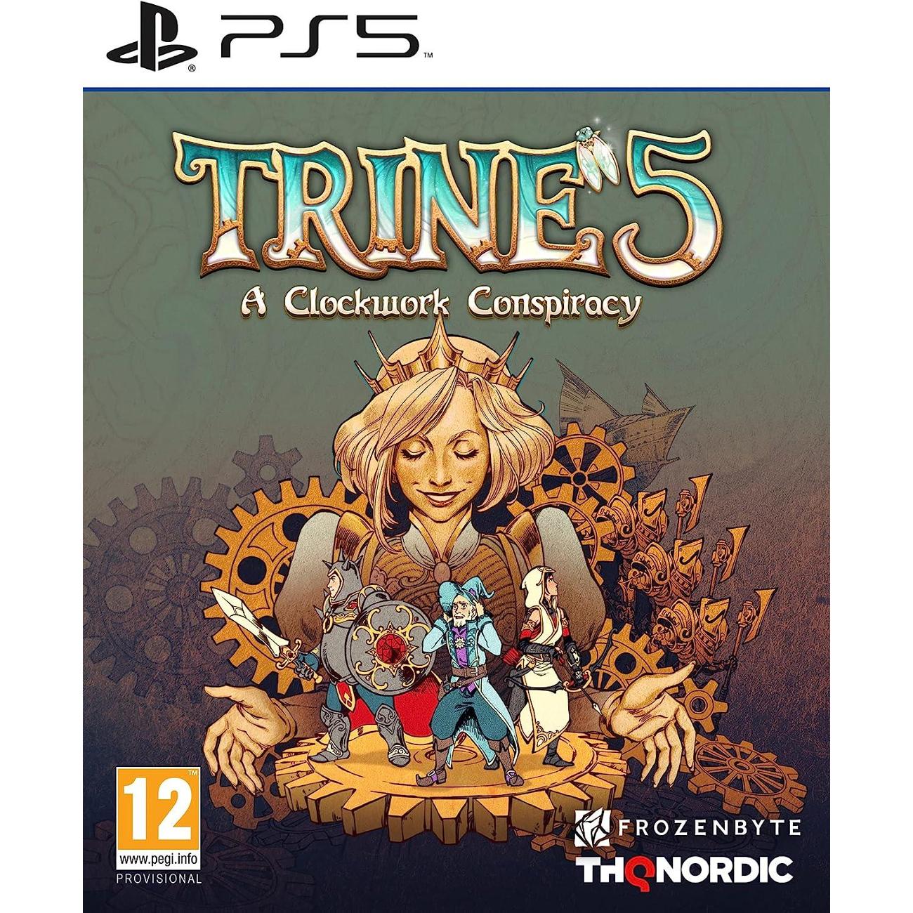 PS5 игра THQ Nordic Trine 5: A Clockwork Conspiracy