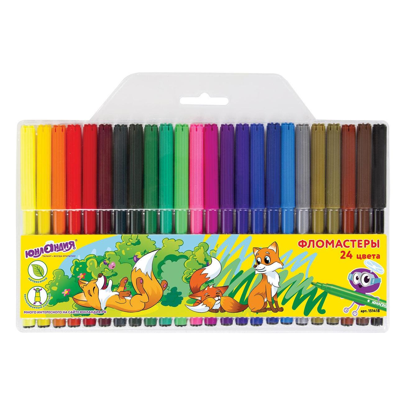 Изображение товара Фломастер Юнландия 151418