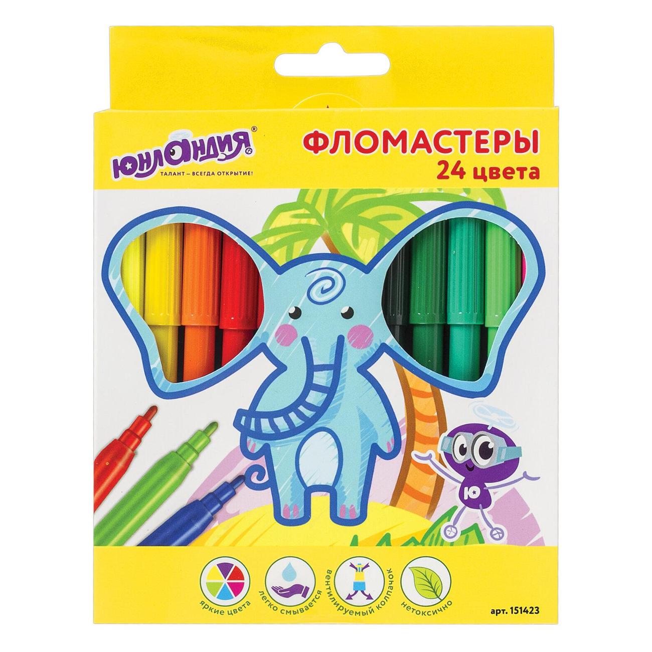 Изображение товара Фломастер Юнландия 151423