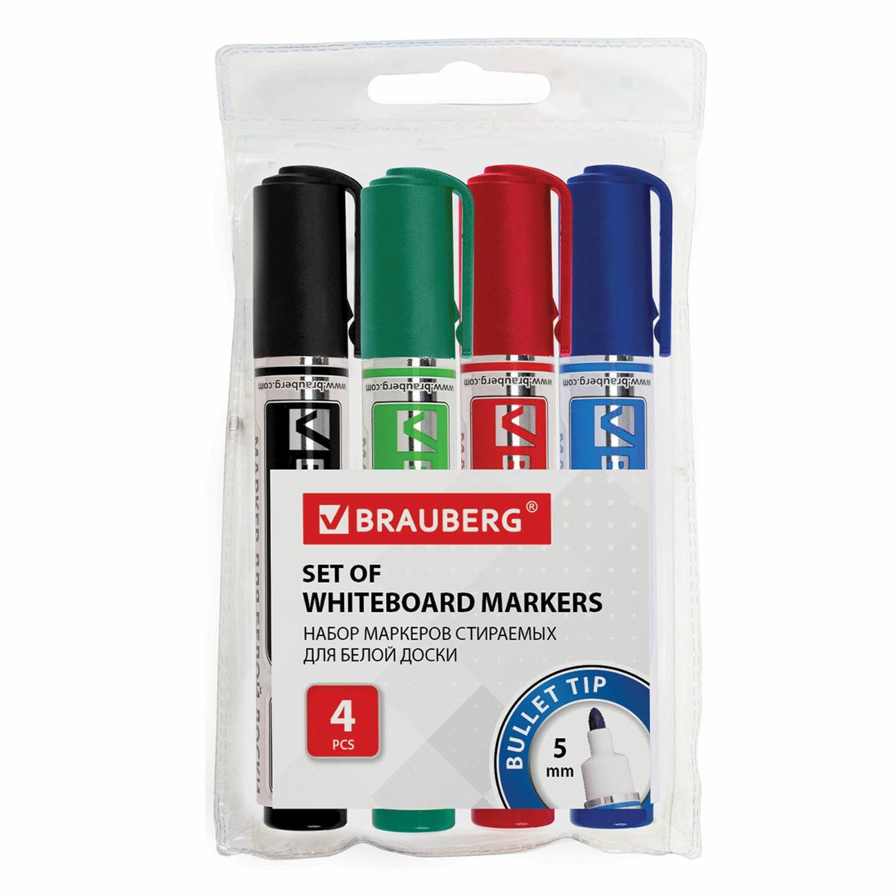 Изображение товара Маркер стираемый для доски Brauberg 150491