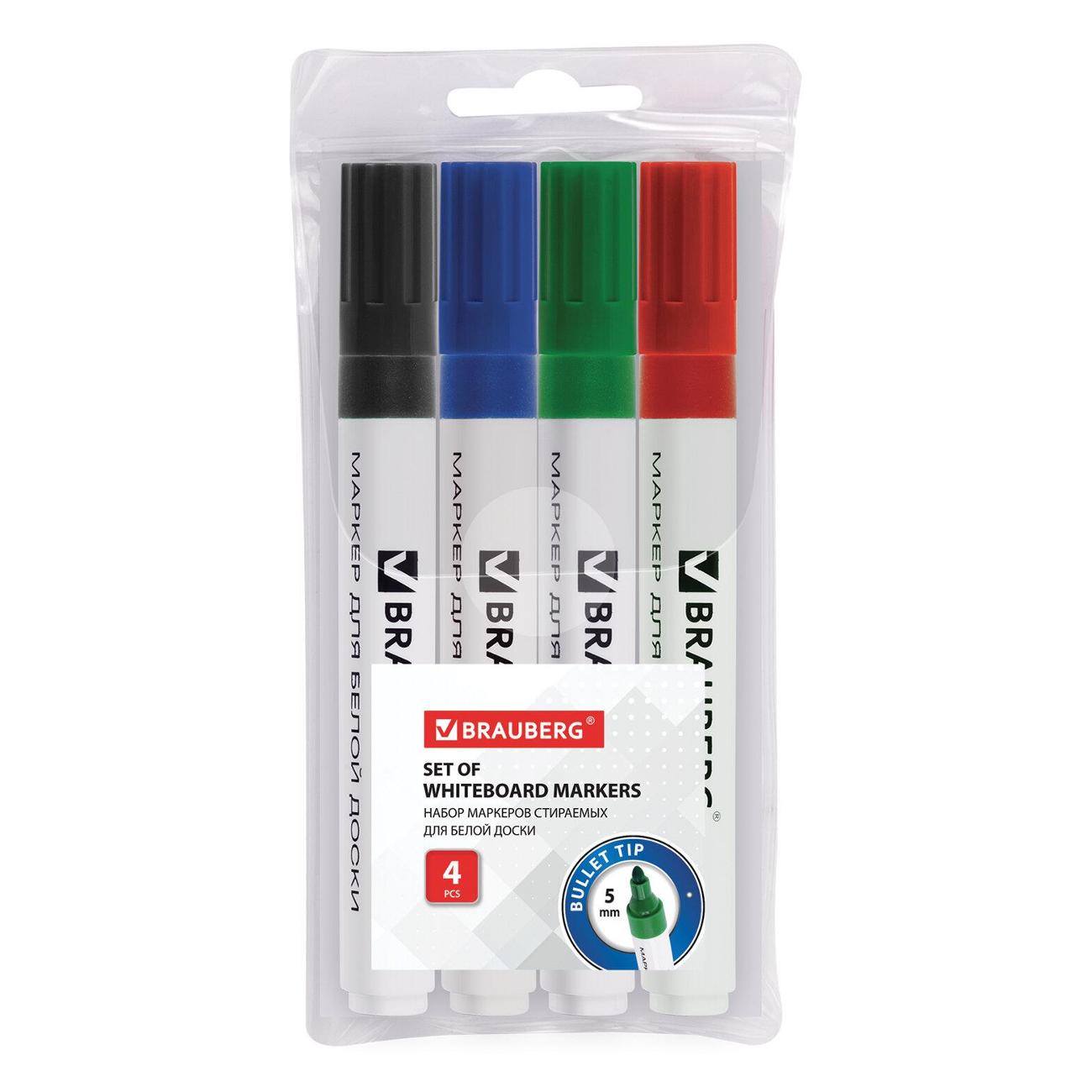 Изображение товара Маркер стираемый для доски Brauberg 150417