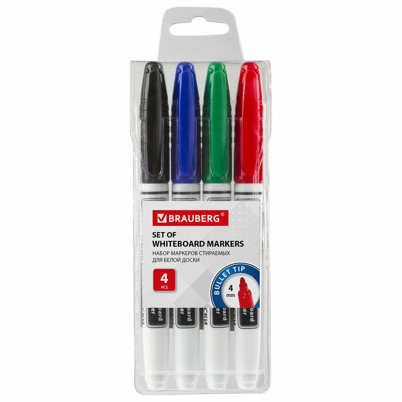 Изображение товара Маркер стираемый для доски Brauberg 150850