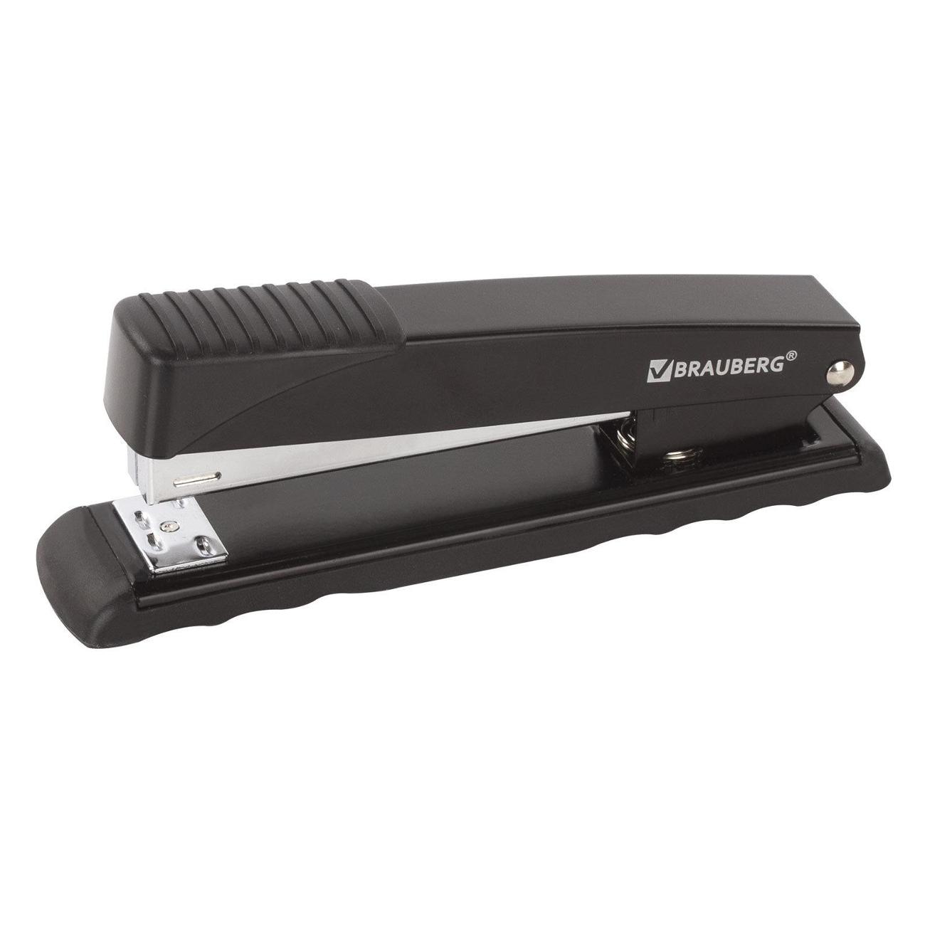 Изображение товара Степлер канцелярский Brauberg 228610 черный