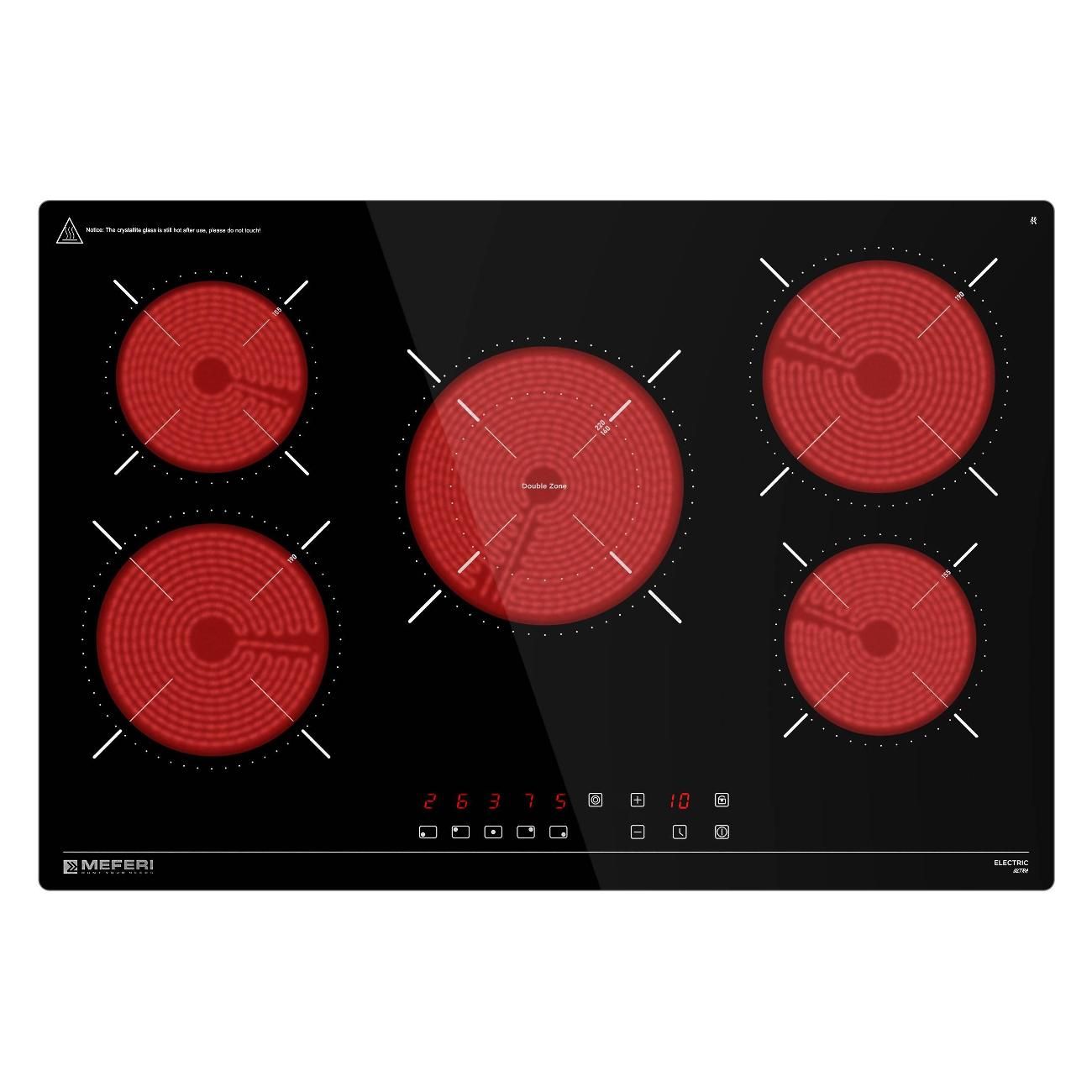 Изображение товара Встраиваемая электрическая панель MEFERI MEH755BK ULTRA