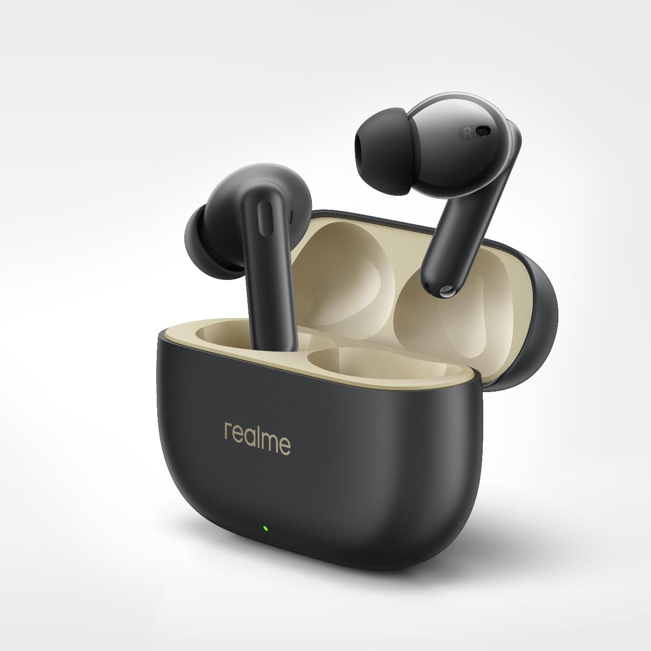 True Wireless realme Buds T300 Black