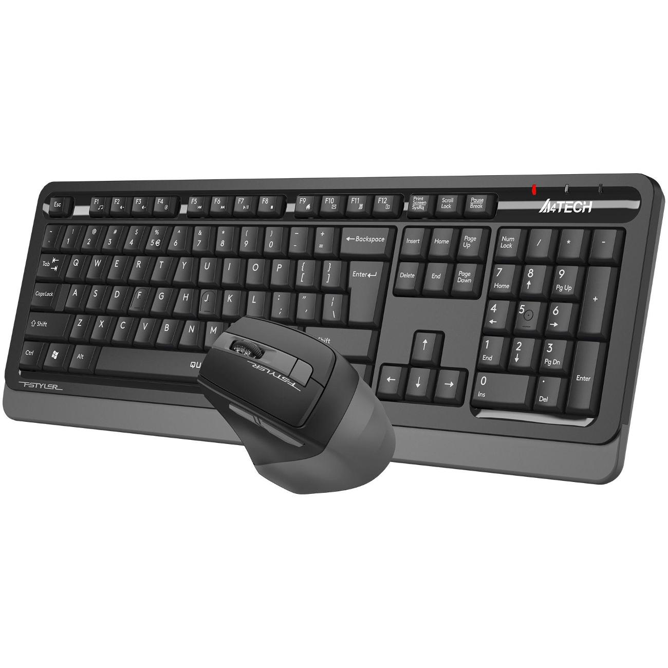 Комплект клавиатура+мышь A4Tech Fstyler FGS1035Q Black/Grey