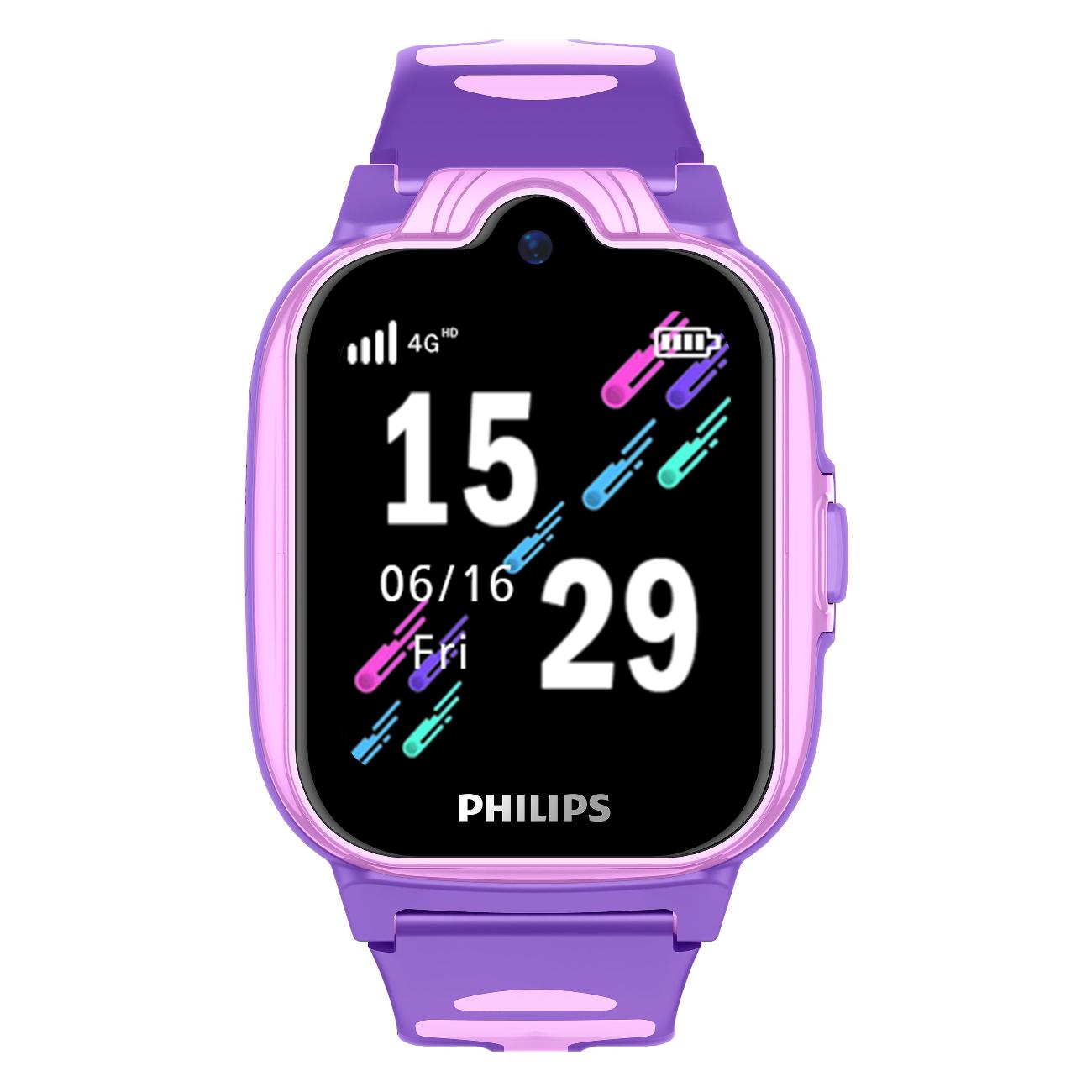 Часы с GPS трекером Philips W6610 Pink