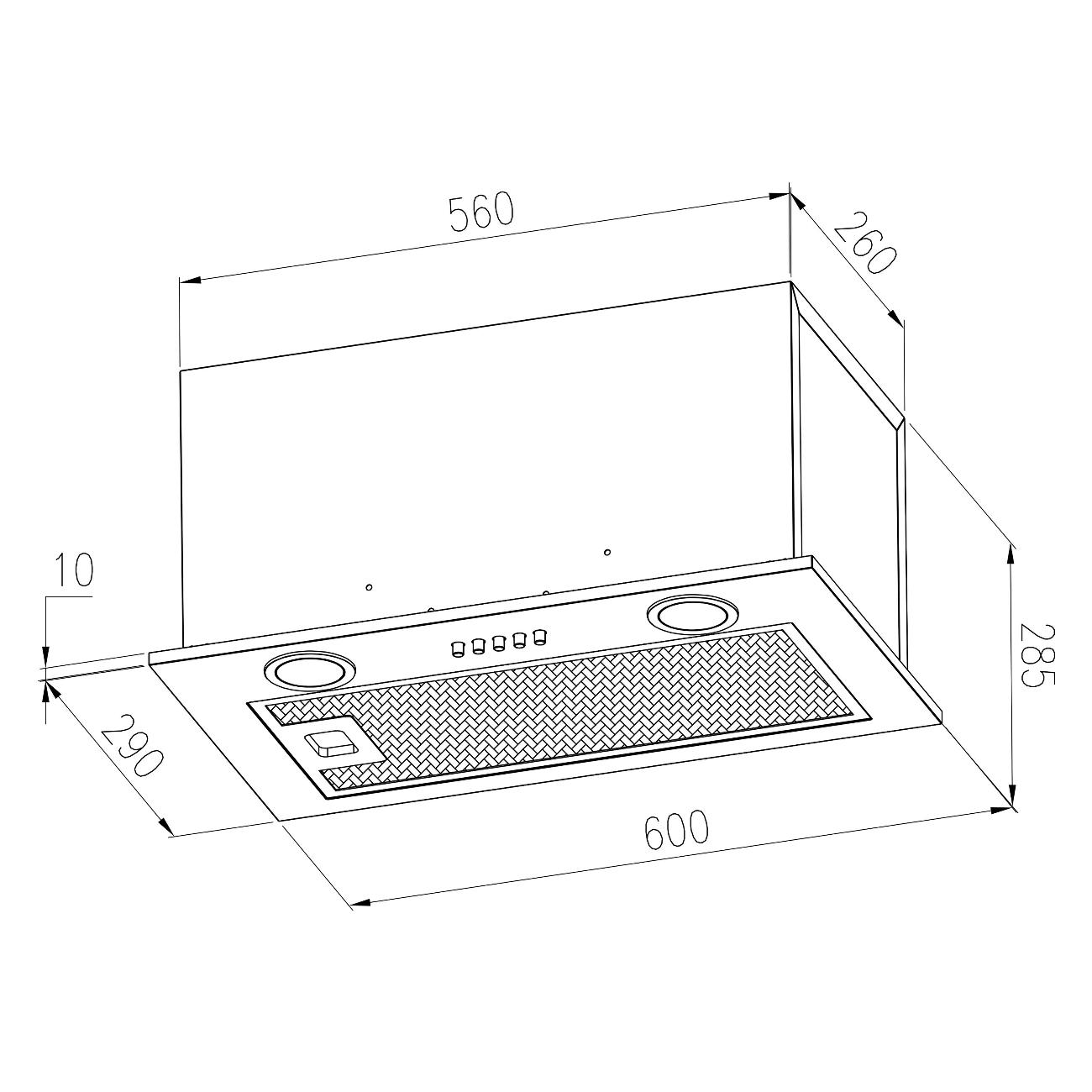 Meferi inbox60bk glass ultra. Meferi inbox60bk glass ultra