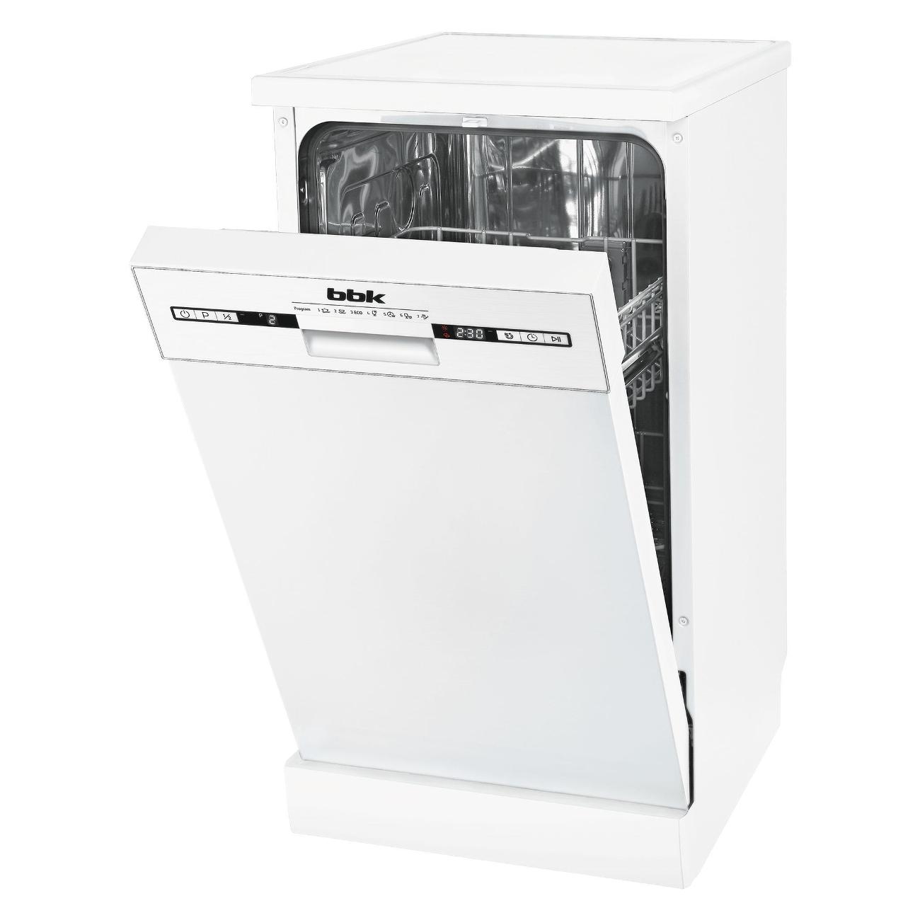 Посудомоечная машина 45 см BBK 45-DW119D White