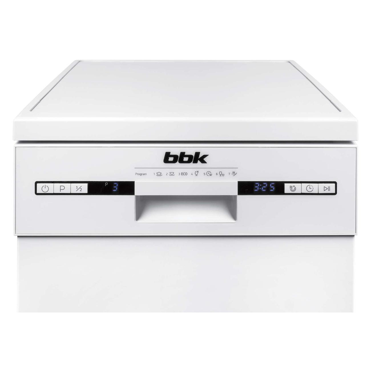 Посудомоечная машина 45 см BBK 45-DW119D White