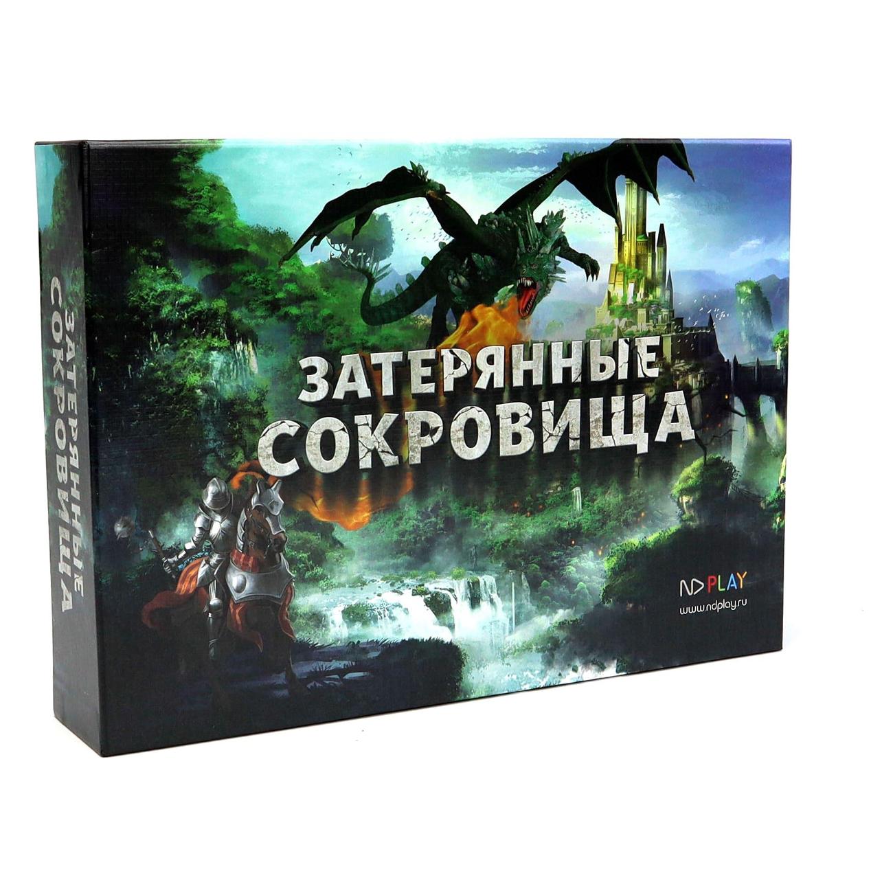 Игра настольная ND Play Затерянные сокровища (296956)