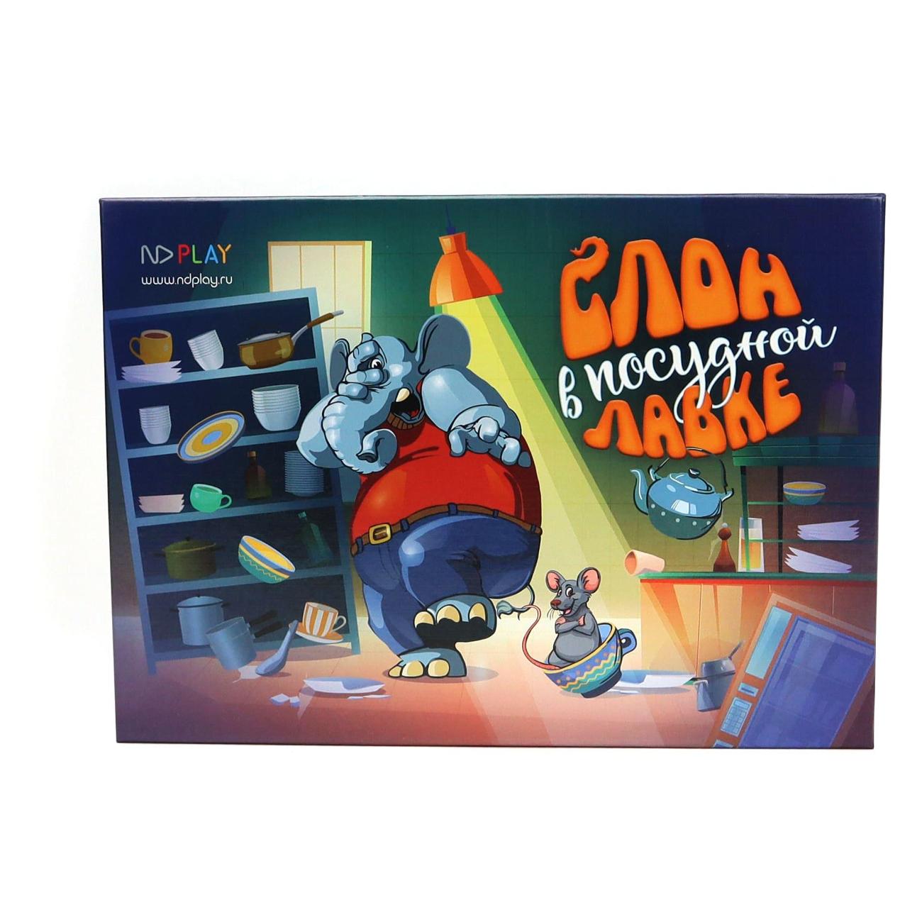 Изображение товара Игра настольная ND Play Слон в посудной лавке (296955)