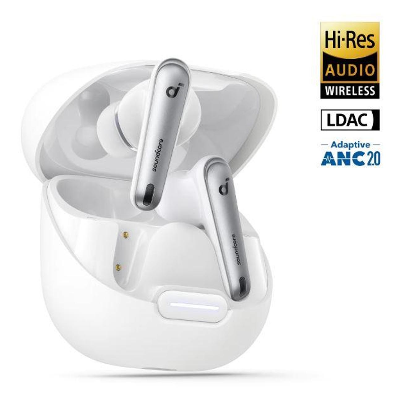 Купить Наушники True Wireless Soundcore Liberty 4 NC White в каталоге  интернет магазина М.Видео по выгодной цене с доставкой, отзывы, фотографии  - Москва