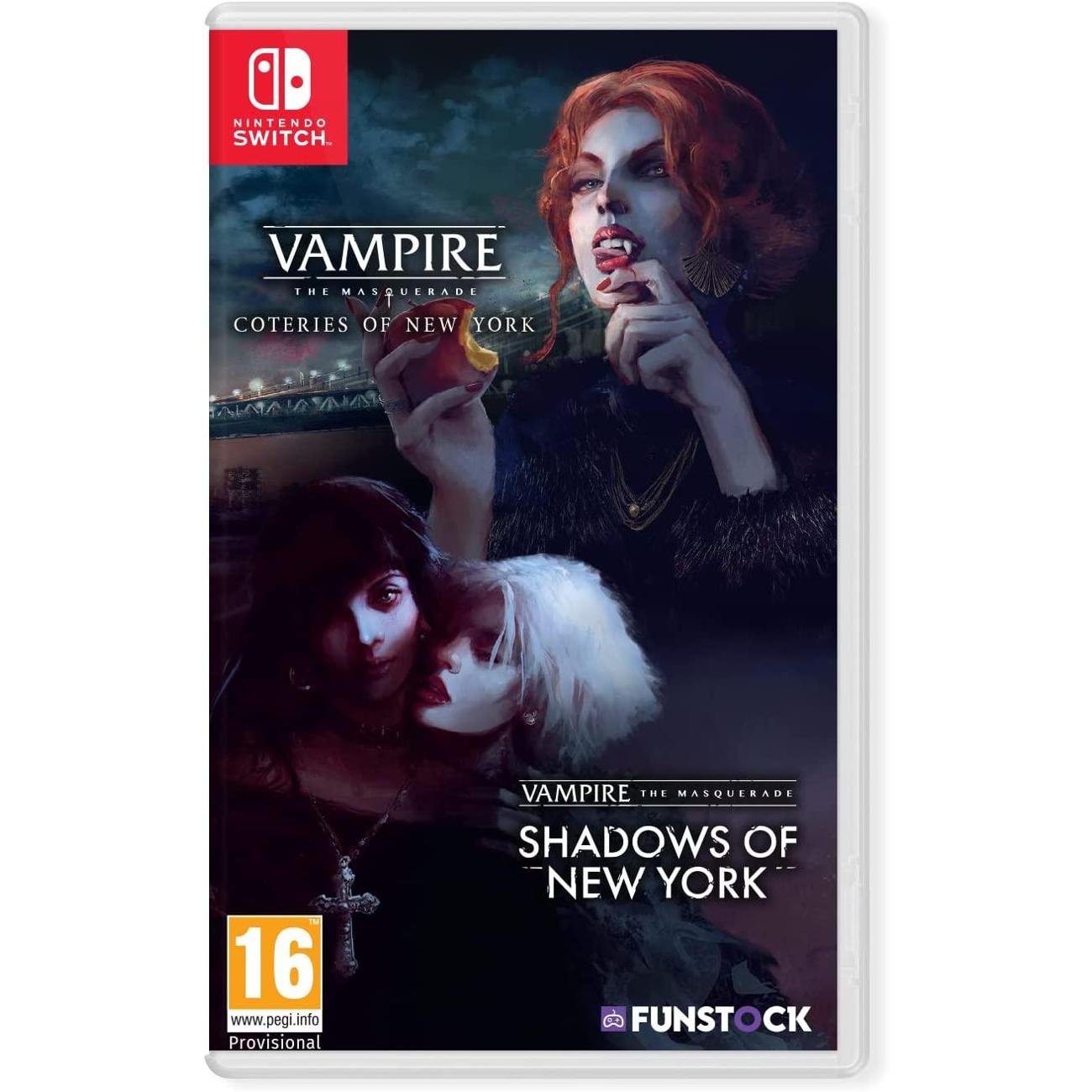 Купить Игра Funstock Vampire: The Masquerade: Coteries of New York &  Shadows of New York в каталоге интернет магазина М.Видео по выгодной цене с  доставкой, отзывы, фотографии - Москва