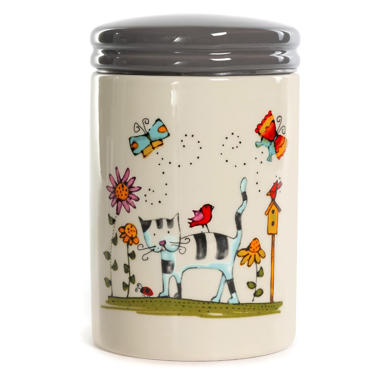 Изображение товара Банка для специй Elrington 207-07010 Полосатый Кот