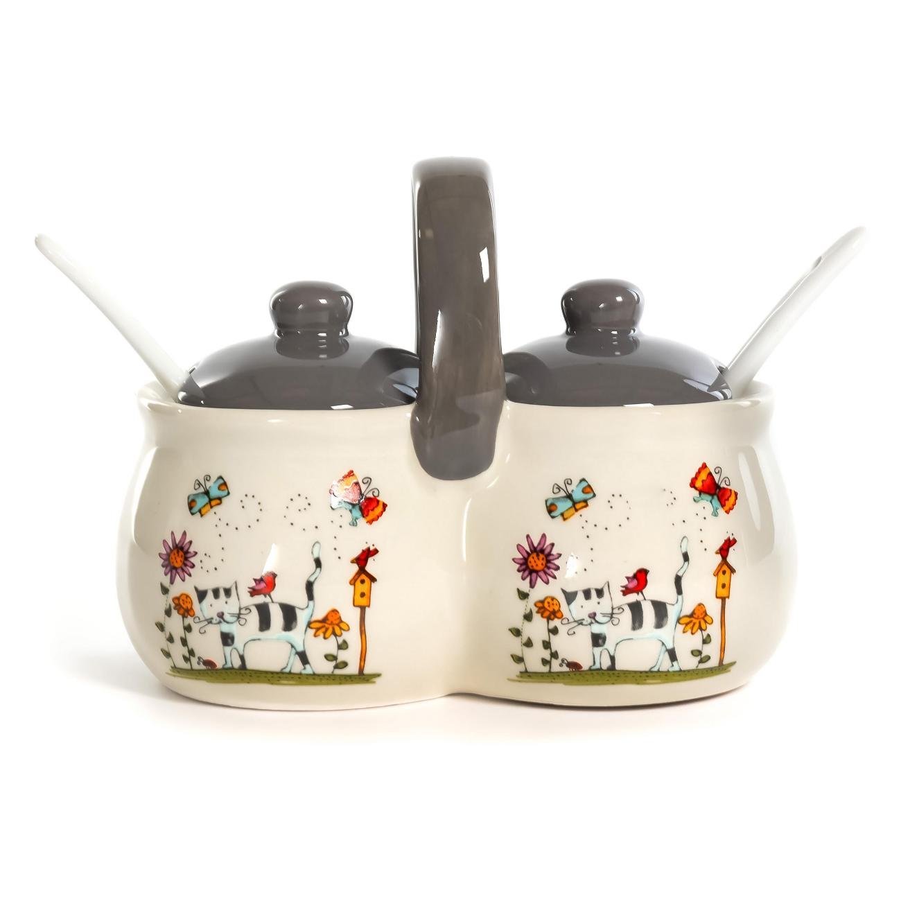 Изображение товара Набор для специй Elrington 207-07016 Полосатый Кот