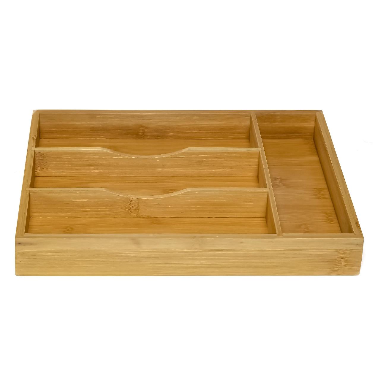 Изображение товара Лоток для столовых приборов Olaff БАМБУК (204-50001)