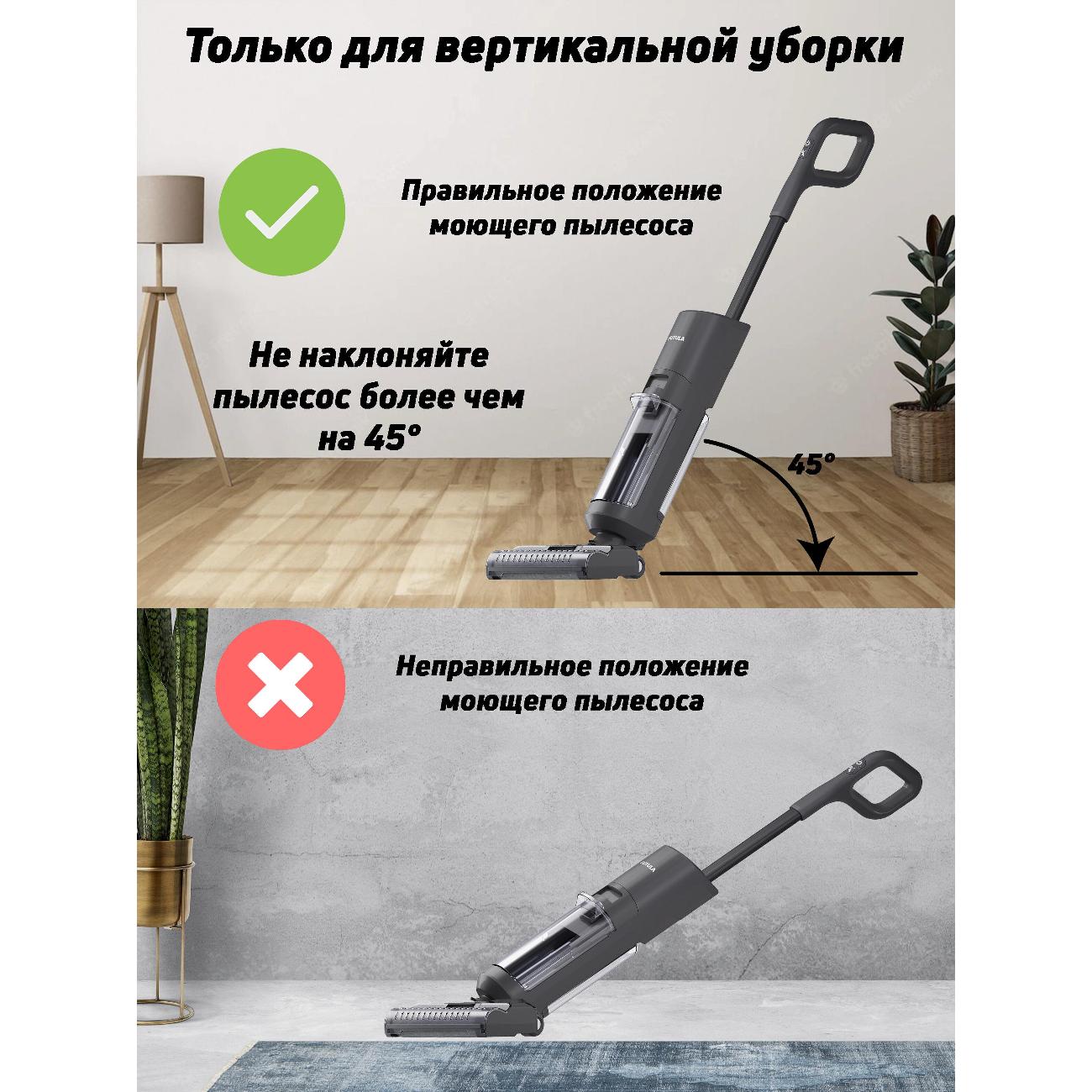 Ручной беспроводной пылесос VACUUM CLEANER в виде бутылки