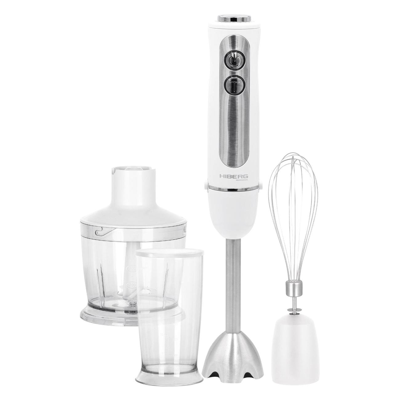 Изображение товара Погружной блендер Hiberg HB 1041 W белый