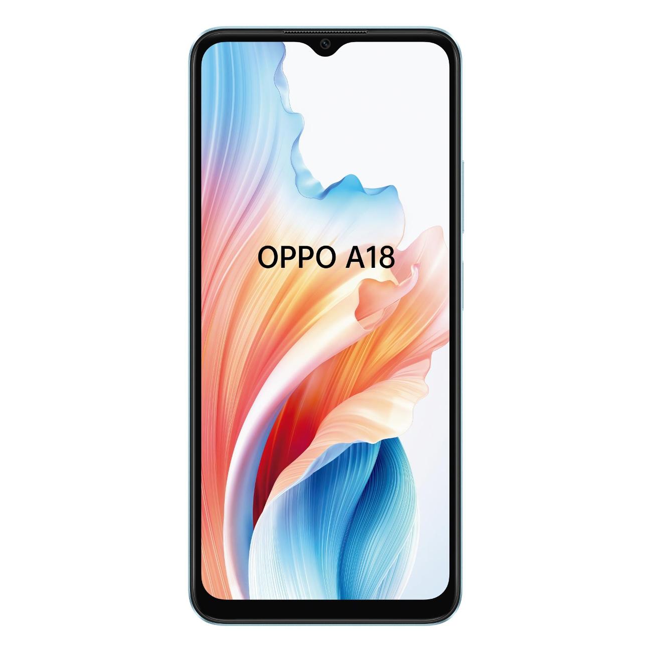 Купить Смартфон OPPO A18 4/128GB Light Blue в каталоге интернет магазина  М.Видео по выгодной цене с доставкой, отзывы, фотографии - Москва