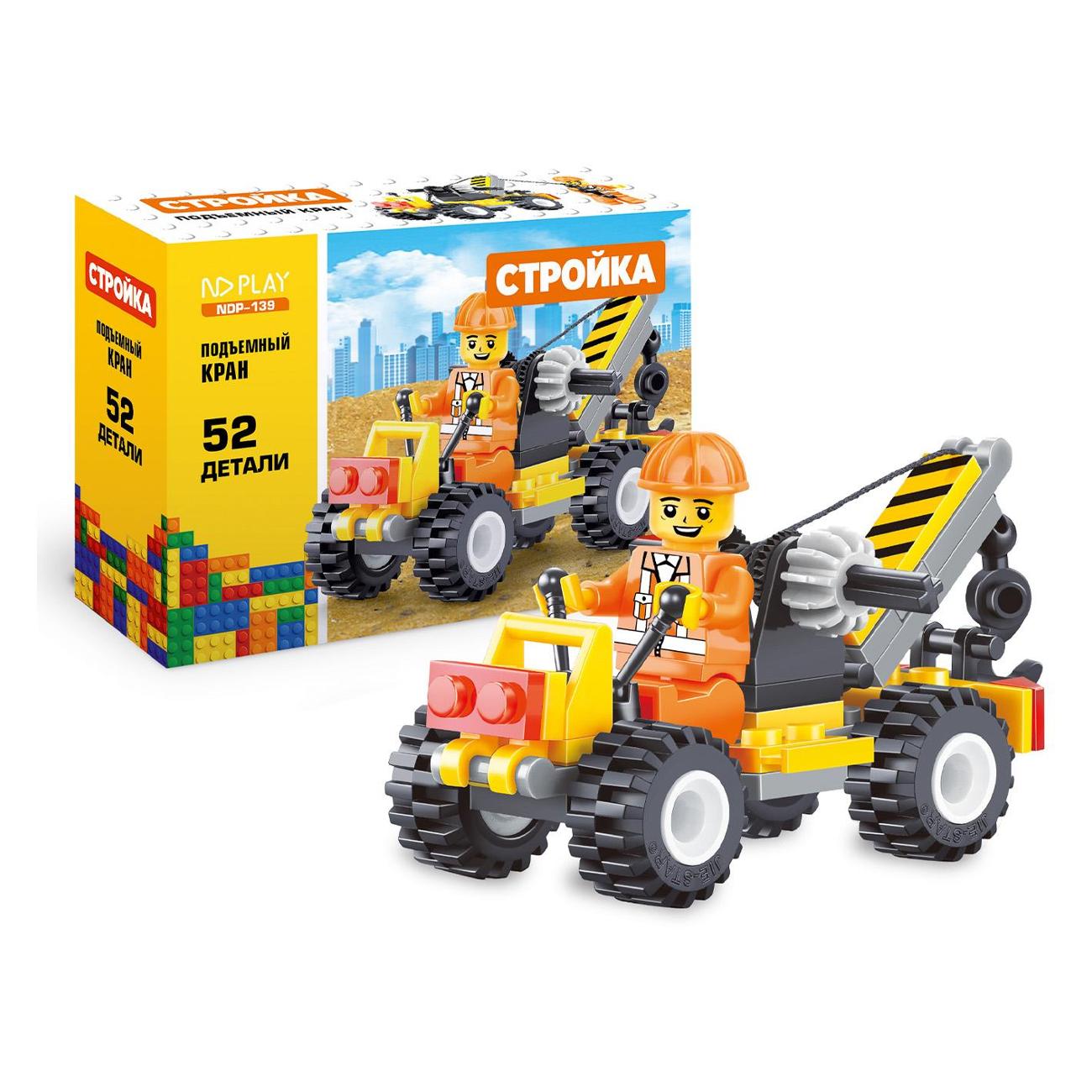 Изображение товара Конструктор ND Play Подъемный кран NDP-139