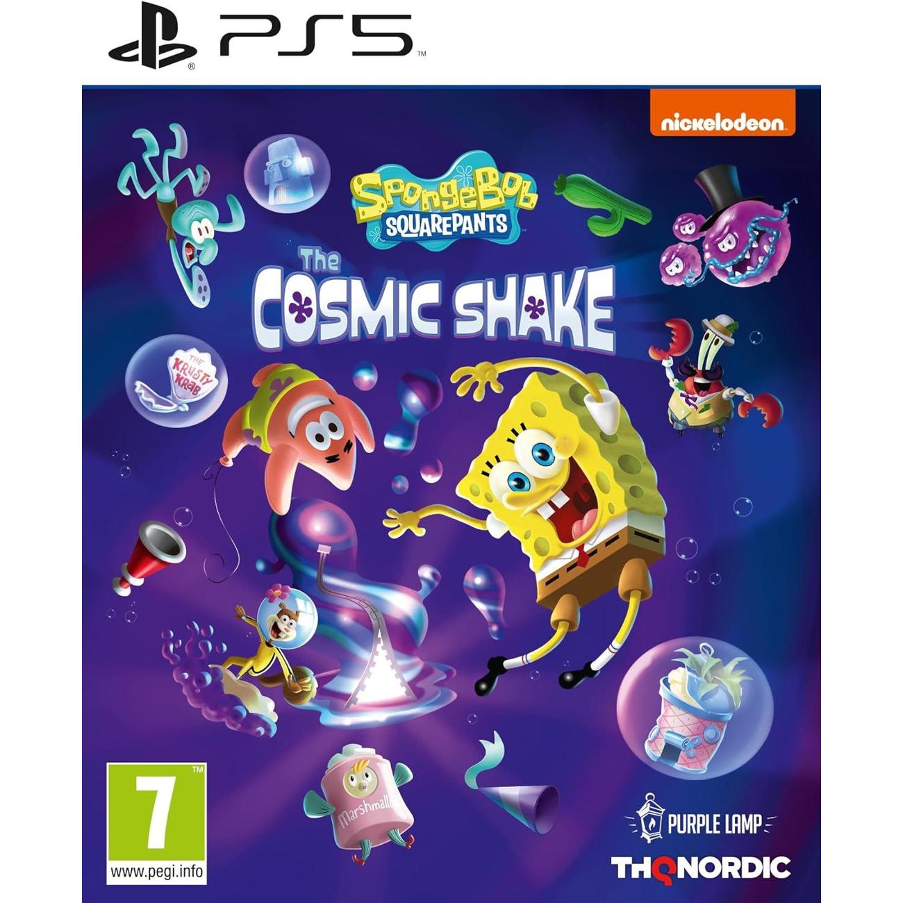 Купить PS5 игра THQ Nordic SpongeBob SquarePants. The Cosmic Shake в  каталоге интернет магазина М.Видео по выгодной цене с доставкой, отзывы,  фотографии - Москва