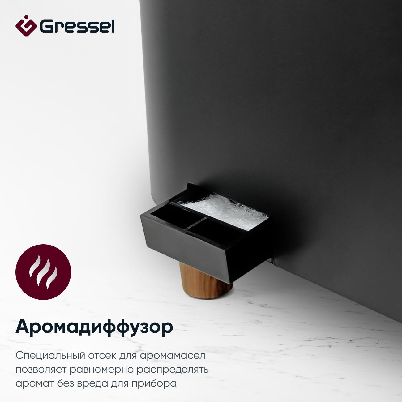 Купить Увлажнитель воздуха Gressel GRU-5002 в каталоге интернет магазина  М.Видео по выгодной цене с доставкой, отзывы, фотографии - Москва