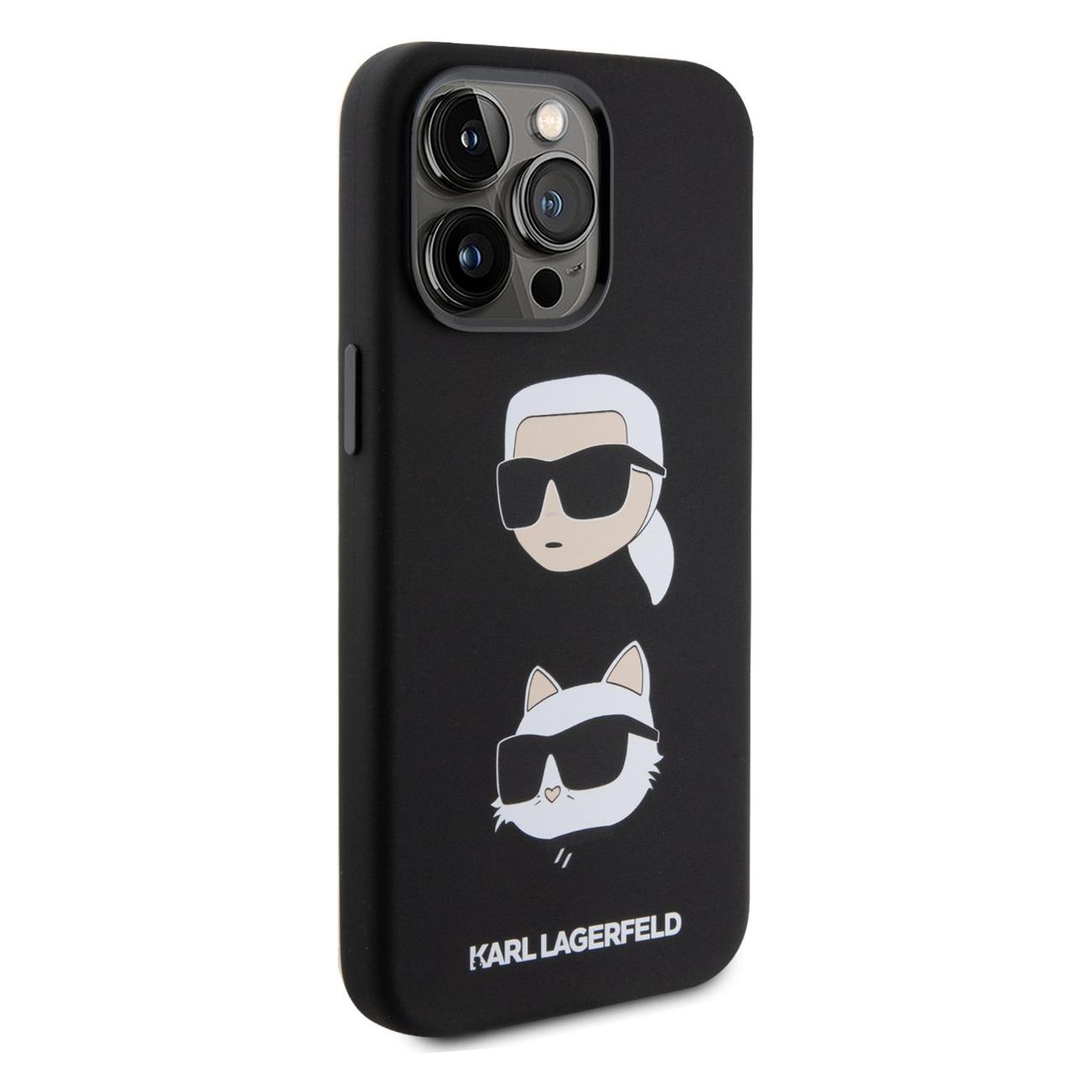 Купить Чехол Karl Lagerfeld на iPhone 15 Pro Max Liquid Silicone Karl&C  Black в каталоге интернет магазина М.Видео по выгодной цене с доставкой,  отзывы, фотографии - Москва