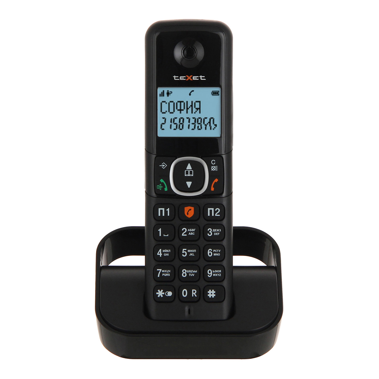 Купить Телефон DECT teXet TX-D5605A Black в каталоге интернет магазина  М.Видео по выгодной цене с доставкой, отзывы, фотографии - Москва