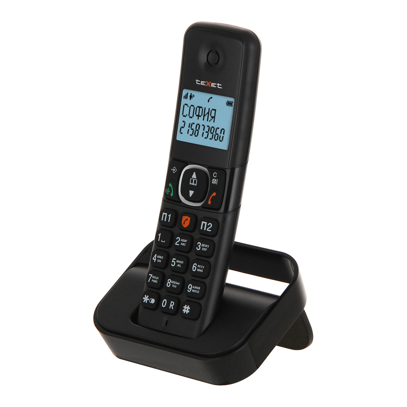 Купить Телефон DECT teXet TX-D5605A Black в каталоге интернет магазина  М.Видео по выгодной цене с доставкой, отзывы, фотографии - Москва