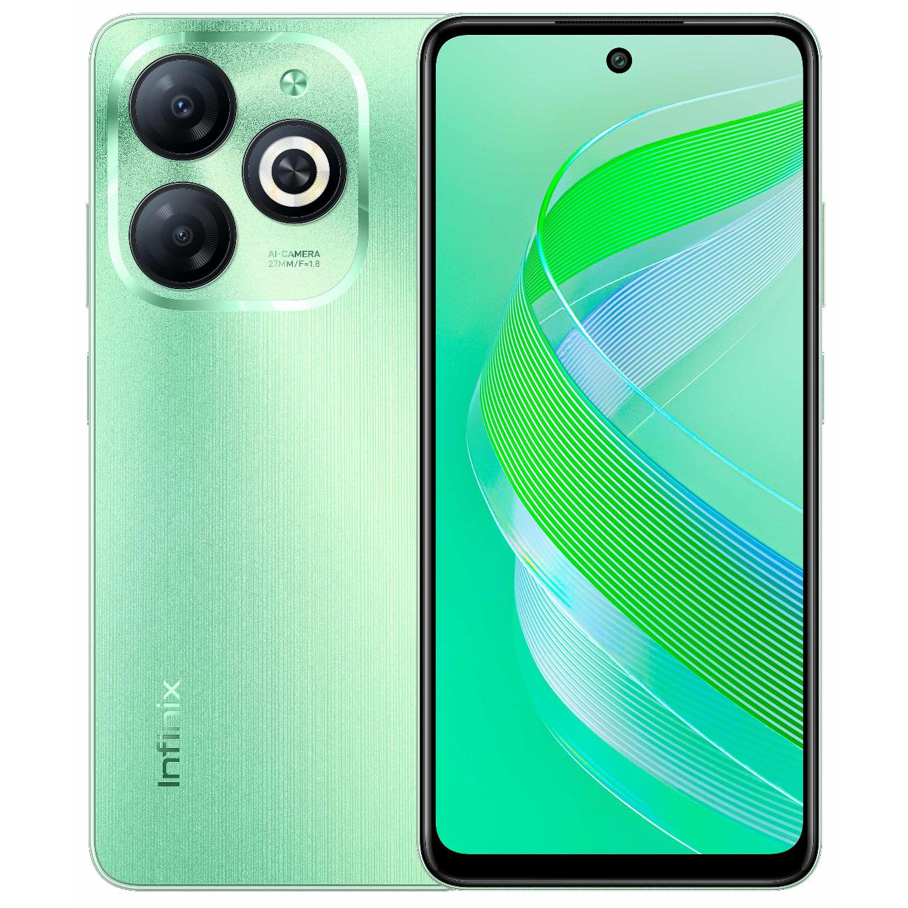 Купить Смартфон Infinix SMART 8 3/64GB Crystal Green в каталоге интернет  магазина М.Видео по выгодной цене с доставкой, отзывы, фотографии - Москва