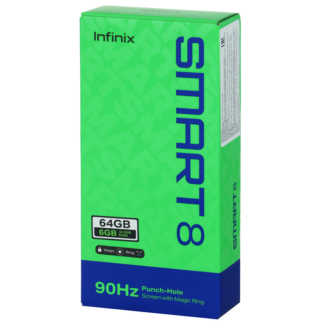 Смартфон Infinix SMART 8 3/64GB Crystal Green