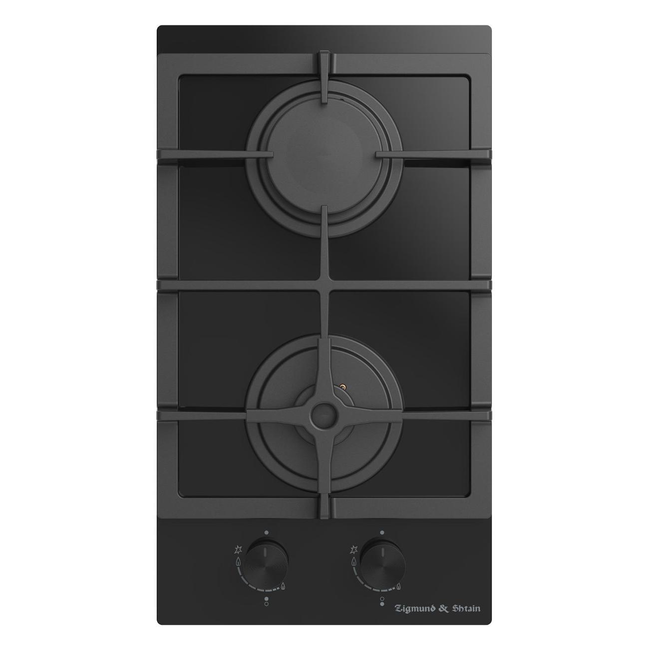 Изображение товара Встраиваемая газовая панель независимая Zigmund & Shtain m26.3b черная