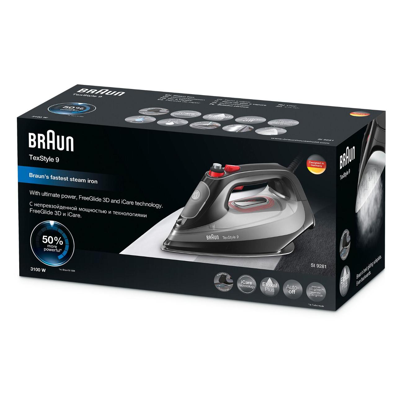 Braun si 3055 bk texstyle