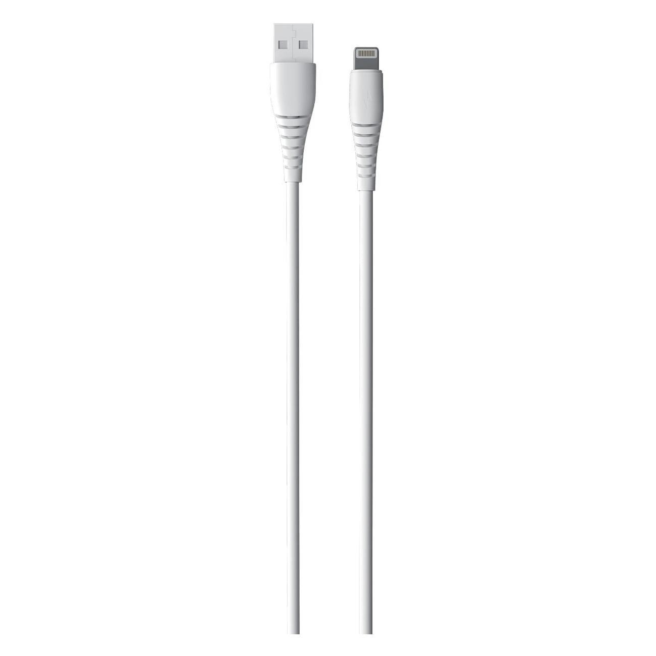 Изображение товара Кабель для смартфона Red Line Lightning 2A белый для iPhone и iPad Изображение товара Кабель для смартфона Red Line Lightning 2A белый для iPhone и iPad