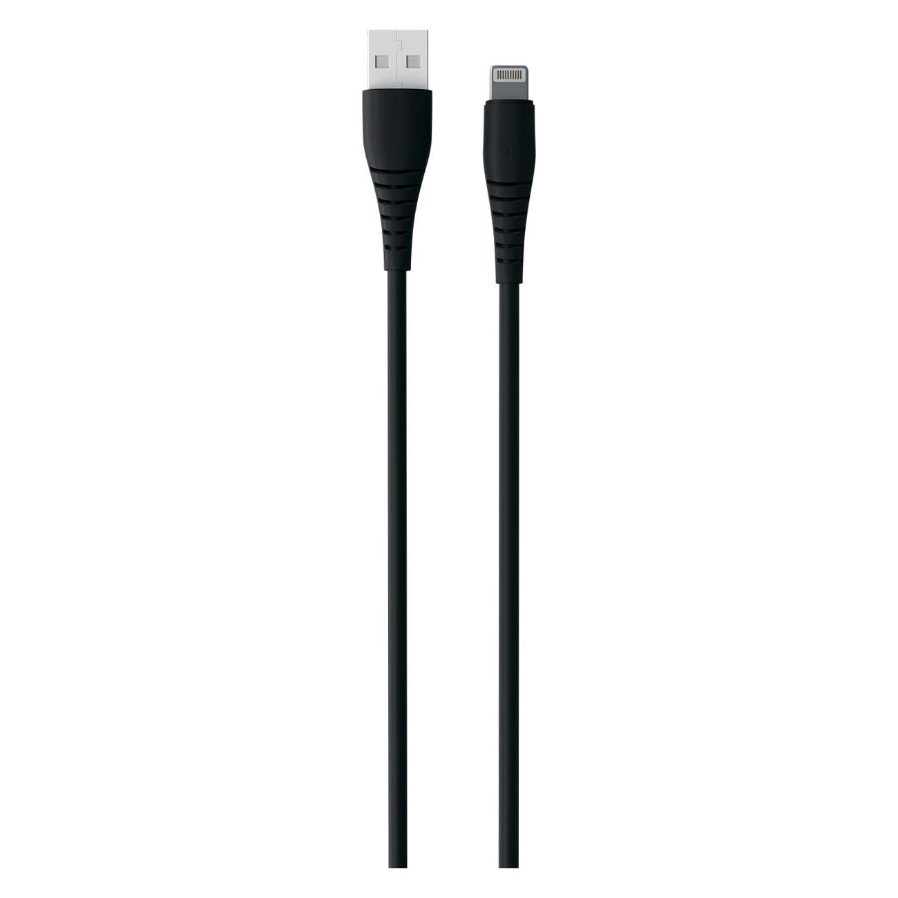 Изображение товара Кабель для смартфона, телефона Red Line USB-Lightning 2А черный Изображение товара Кабель для смартфона, телефона Red Line USB-Lightning 2А черный
